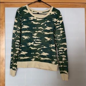 Camouflage sweater